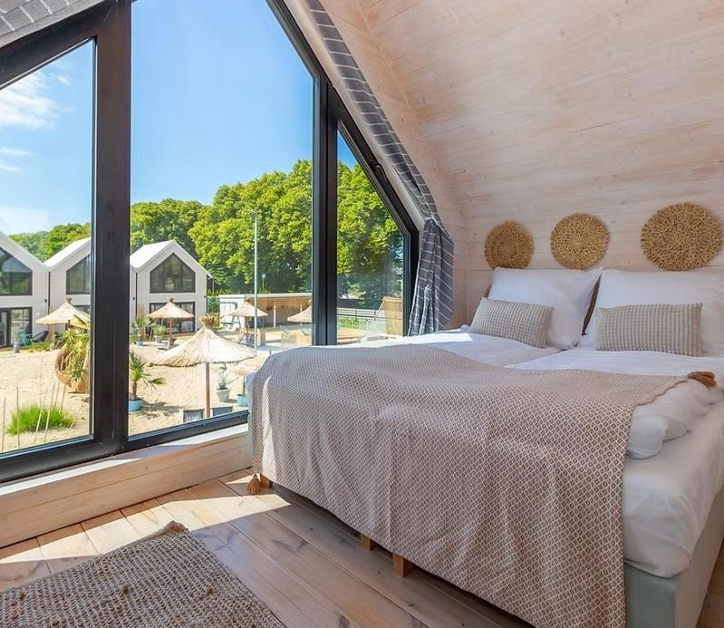 Lulu Holiday Resort Domki Z Podgrzewanym Basenem ميلنو المظهر الخارجي الصورة